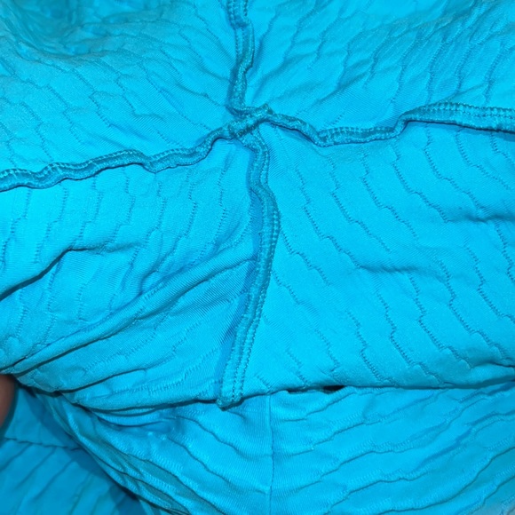 Booty By Brabants Croco Skin Leggings in Blue, OSFM - Picture 6 of 8